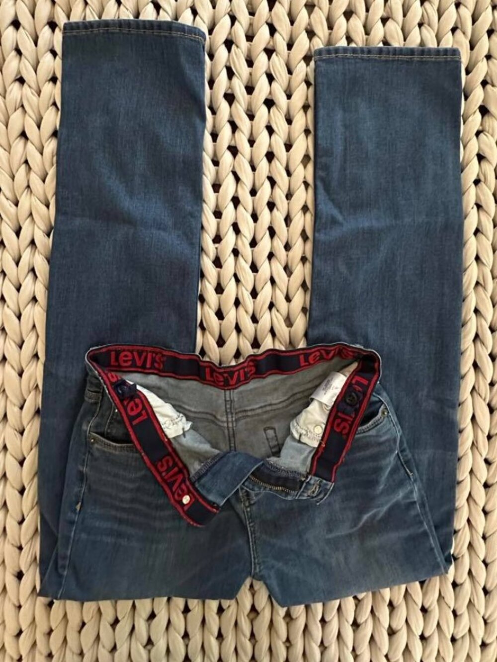 Levis 514 Boys Jeans Size 18 Reg 29x31 Straight